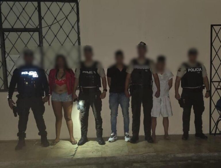 Tres ciudadanos presuntamente vinculados a «Los Lobos» son aprehendidos en Yantzaza