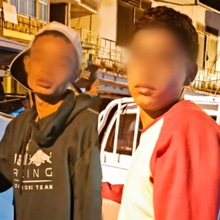 Aprehensión de extranjeros por presunto robo