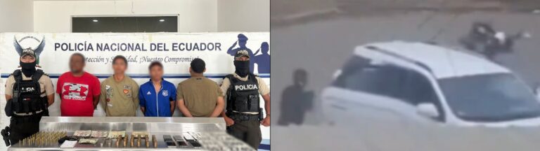 Policía captura presuntos autores del séptuple asesinato en Durán