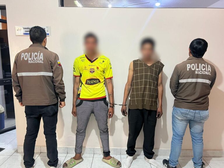 Aprehendidos presuntos autores de robo a local comercial