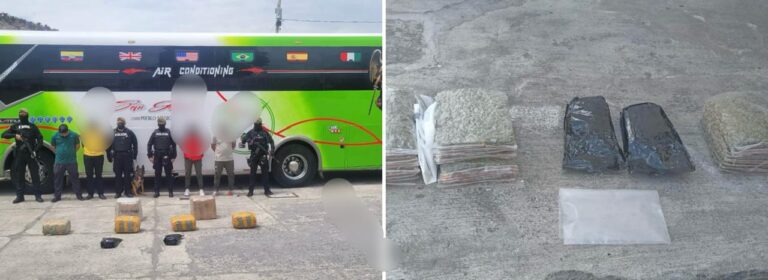 Aprehenden a cuatro ciudadanos en entrega controlada de droga