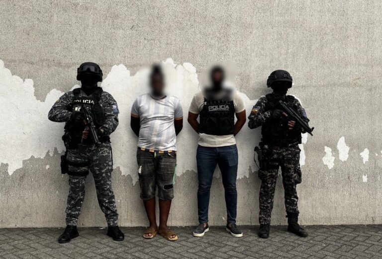 Policía libera en Guayaquil a un ciudadano secuestrado