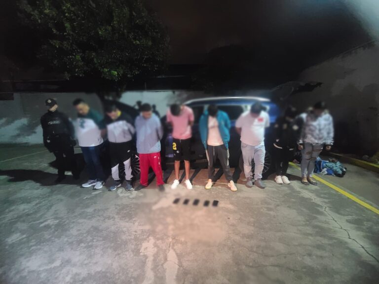 La Policía asestó un duro golpe a la delincuencia con varios operativos en Quito