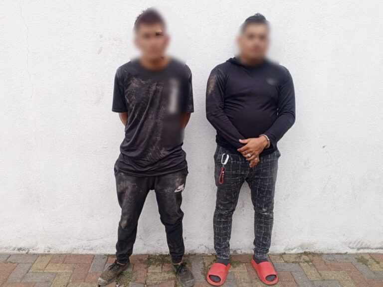 En Los Ríos, 2 víctimas de secuestro liberadas y 2 sujetos fueron aprehendidos como presuntos implicados
