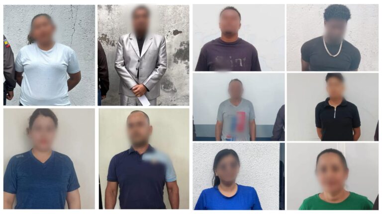 Operativo policial permite la desarticulación de una Organización Delictiva