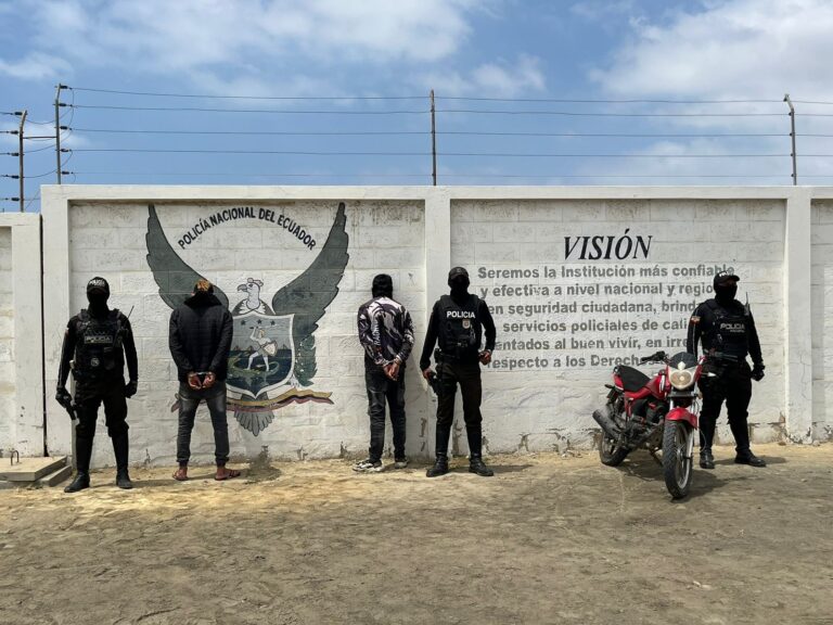 Policía Nacional aprehendió a dos ciudadanos por presunto sicariato