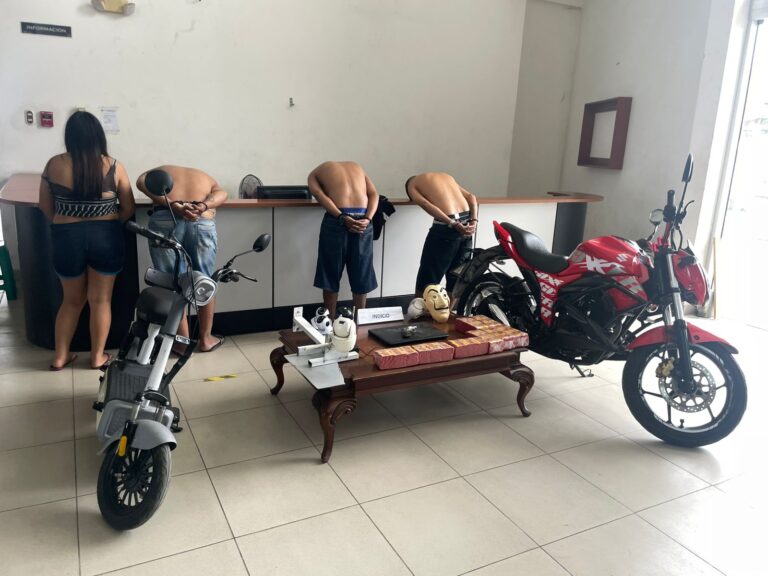 Policía aprehende 4 presuntos miembros de GAO tras operativos en Guayaquil