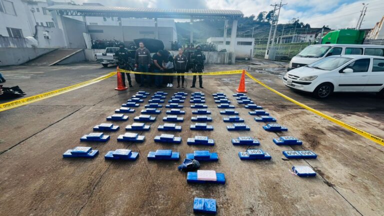 Policía incauta 170.000, 00 gr. de droga en Tulcán