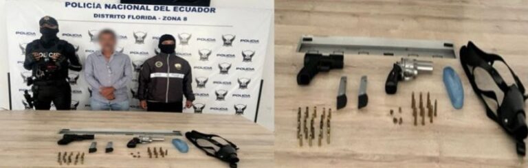 Policía desmantela centro de operaciones de GAO en Guayaquil