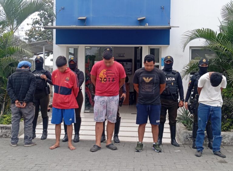 La Policía Nacional realizó la intervención “Verde Amanecer” en Guayas
