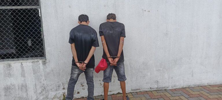 Dos adolescentes aprehendidos por el delito de robo a personas
