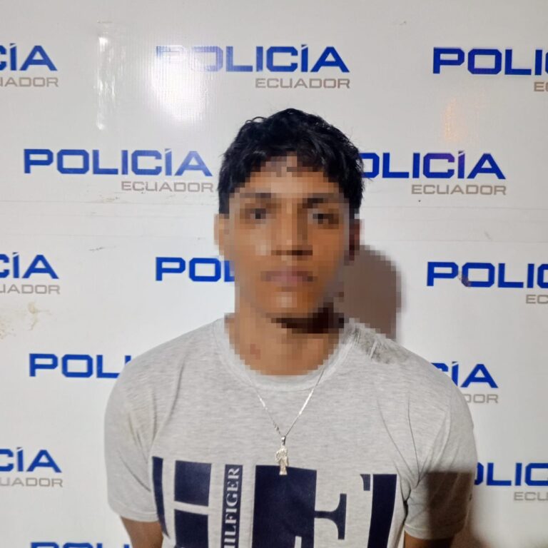 Aprehendido por porte ilegal de arma de fuego y recuperación de una motocicleta reportada como robada en Machala