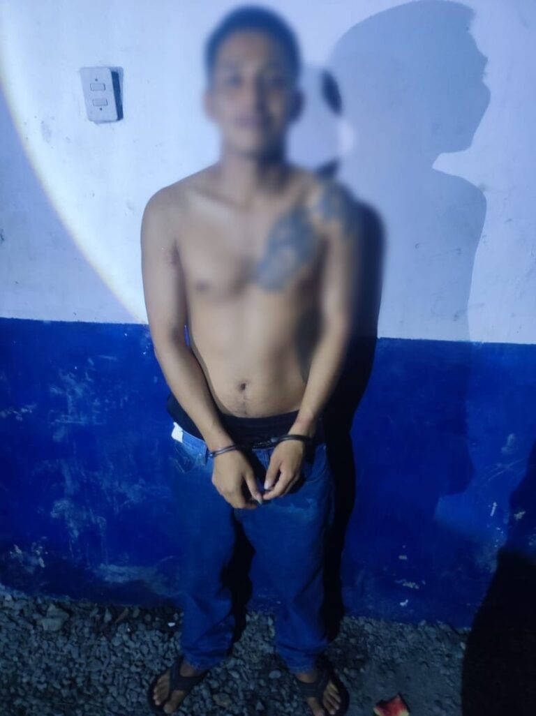En Huaquillas, un aprehendido por porte ilegal de arma de fuego