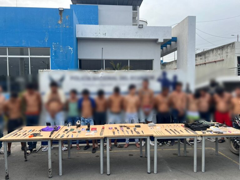 Operativo “Tormenta 10” deja 21 aprehendidos en Durán