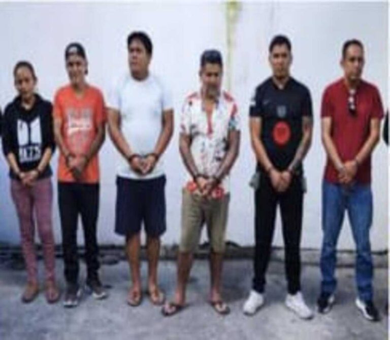 En Zamora, 6 aprehendidos por el delito de tráfico de sustancias ilícitas
