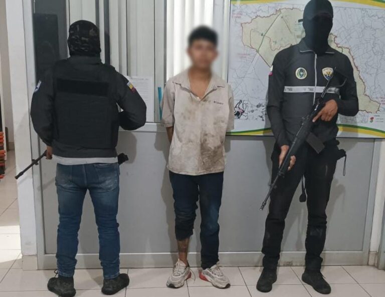 Policía Nacional aprehende a integrante de GDO “Los Lobos” por el delito de robo, tenencia y porte de armas
