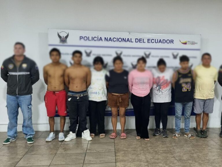 Policía Nacional aprehende a ocho ciudadanos por tráfico ilícito de sustancias catalogadas sujetas a fiscalización