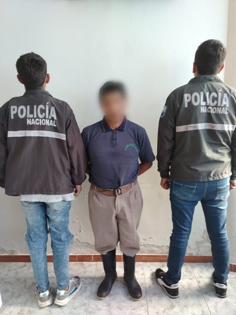 Policía captura a un sujeto por el presunto delito de femicidio