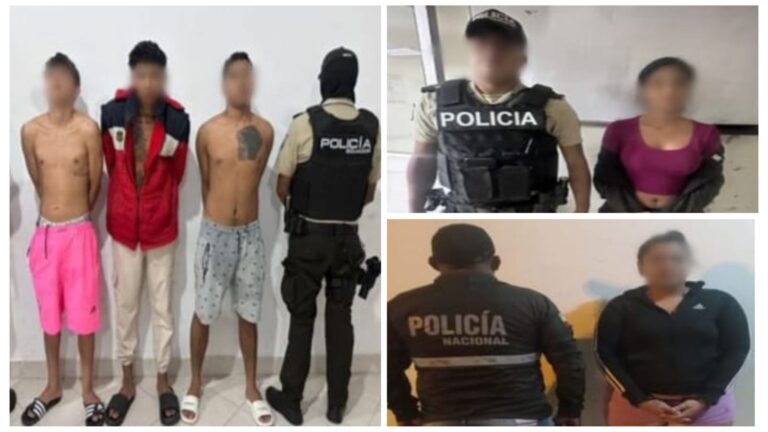 En Santa Elena fue desarticulada organización delictiva de los «Choneros»