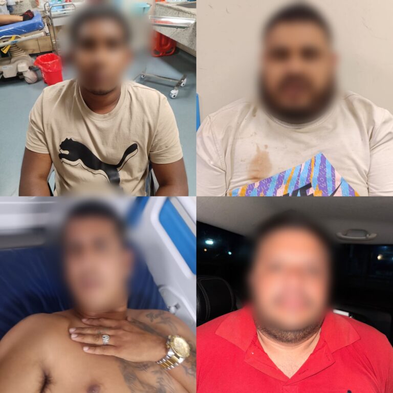 Enfrentamiento armado en Manta deja un policía herido y cuatro aprehendidos