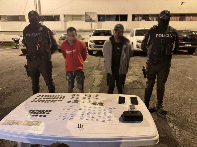 Operativos policiales dejan resultados efectivos, en el centro norte de Quito