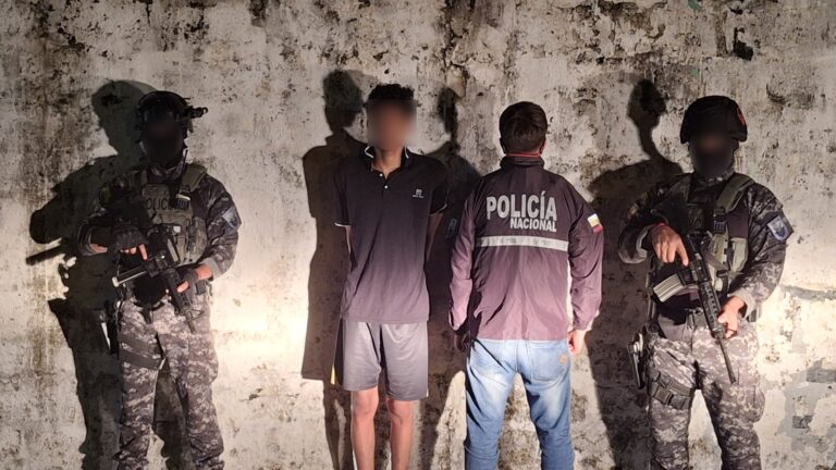 Policía liberó a una persona secuestrada en Santo Domingo de los Tsáchilas