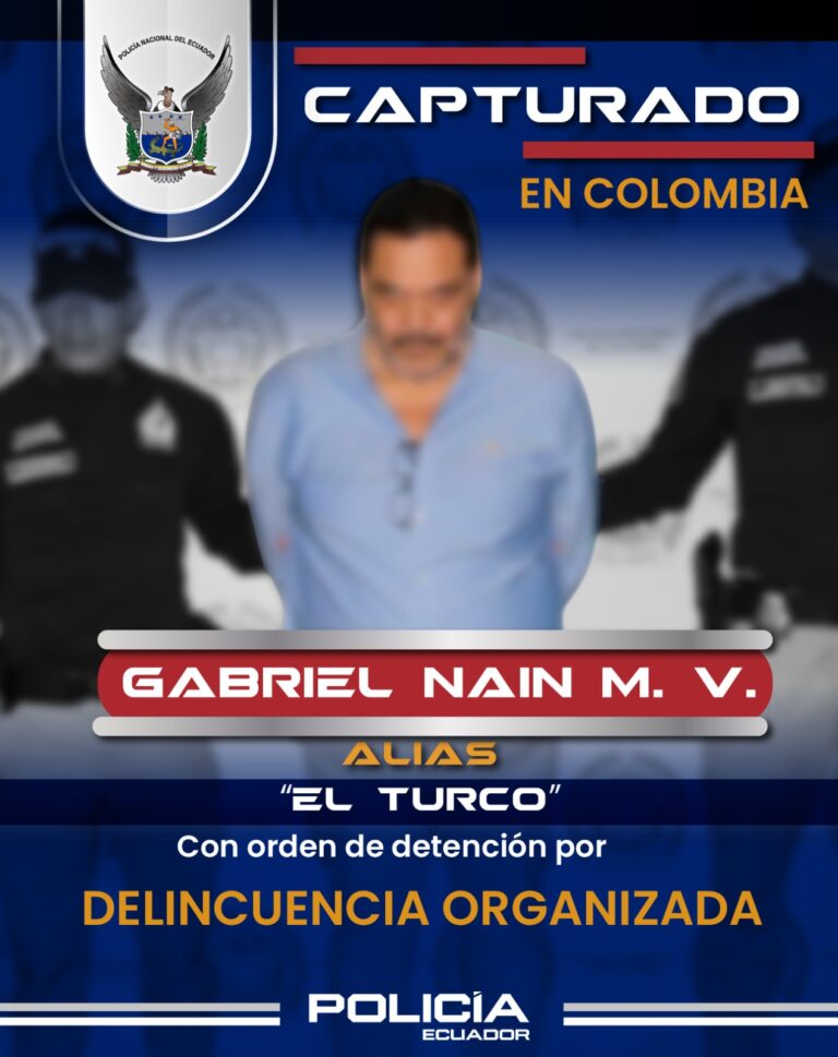 Coordinación Internacional permitió la detención de Gabriel M. por el delito de delincuencia organizada