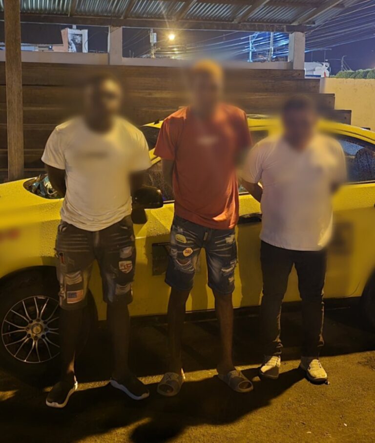En Esmeraldas tres integrantes del GAO “Los Tiguerones” fueron aprehendidos por el delito de asesinato
