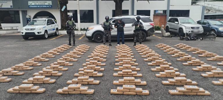 Operativo de Interdicción permitió la incautación de droga en Tungurahua