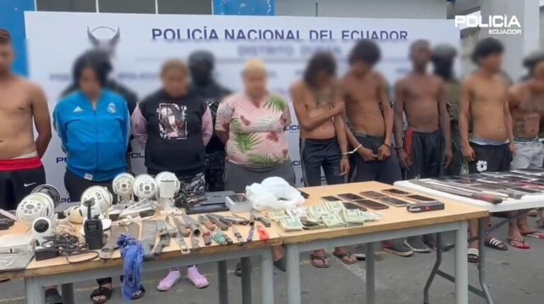 Policía Nacional ejecuta operativos en Durán