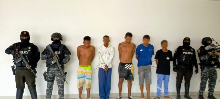 Policía liberó a víctima de secuestro y aprehendió a cinco sujetos