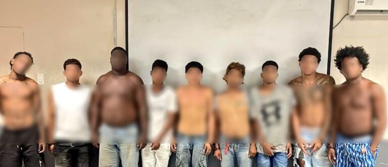 Nueve aprehendidos y tres antisociales neutralizados mediante uso legítimo de la fuerza en Guayaquil