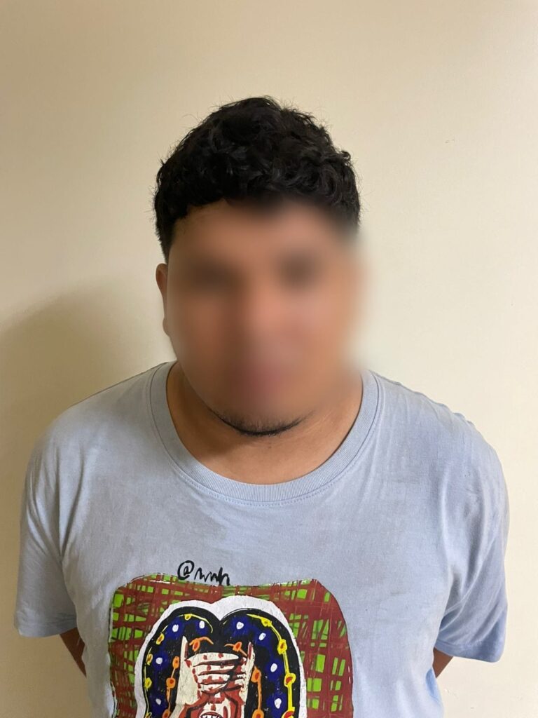 Ciudadano fue aprehendido por presunto delito de extorsión