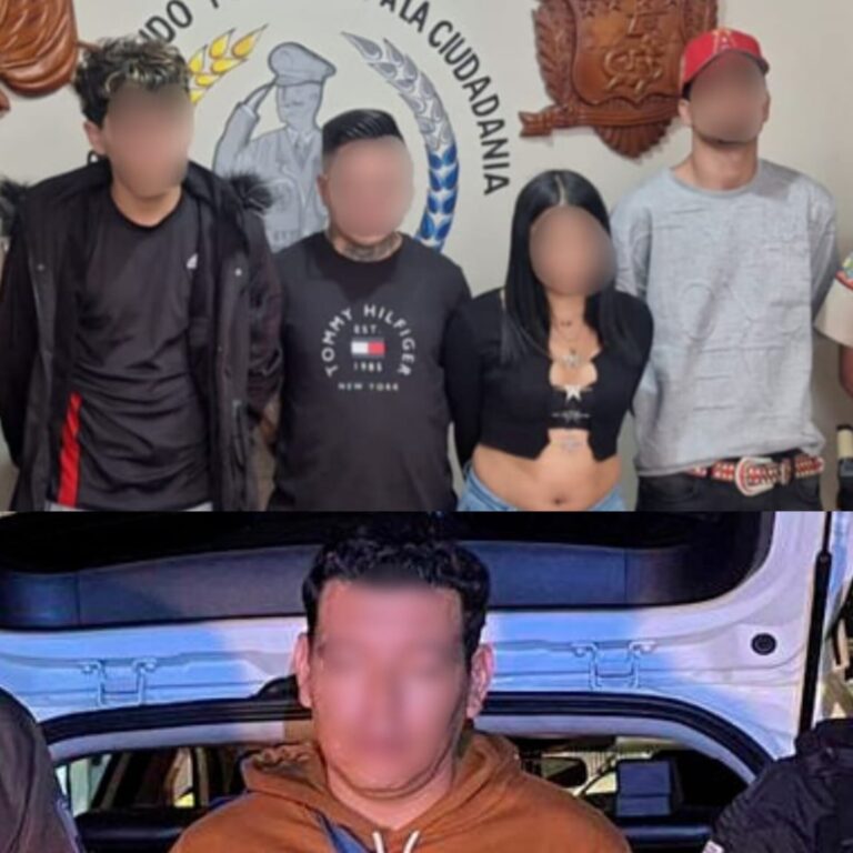 Policía capturó a cinco sujetos por diferentes delitos en Tungurahua