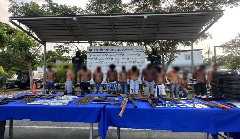 Operativo Apolo 5 deja 16 aprehendidos en el sur de Guayaquil