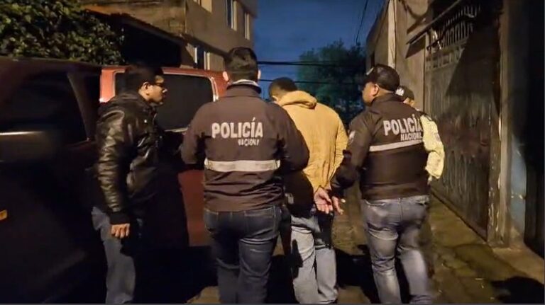 POLICÍA NACIONAL APREHENDIÓ A UN CIUDADANO POR EL DELITO DE HOMICIDIO