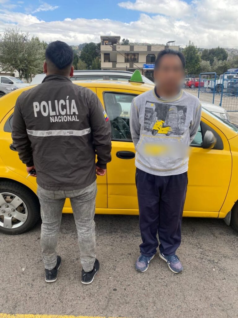FICE capturó a un ciudadano por el delito de extorsión en Rumiñahui