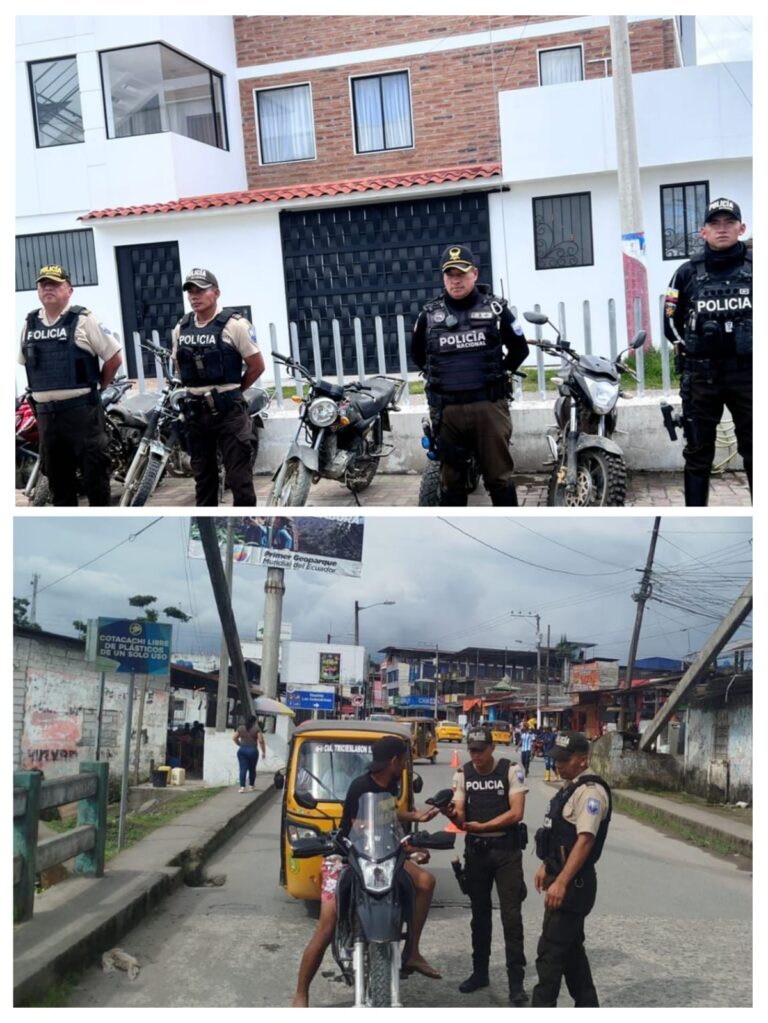 Operativo policial permite la recuperación de varias motocicletas con alerta de robo