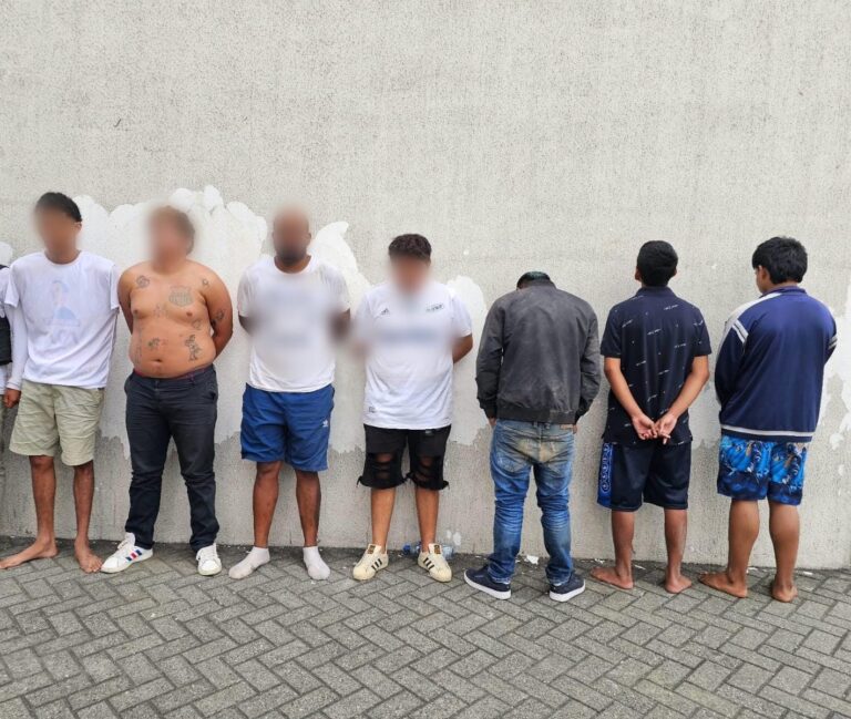 FICE capturó a 07 sujetos por el delito de secuestro extorsivo en Guayaquil