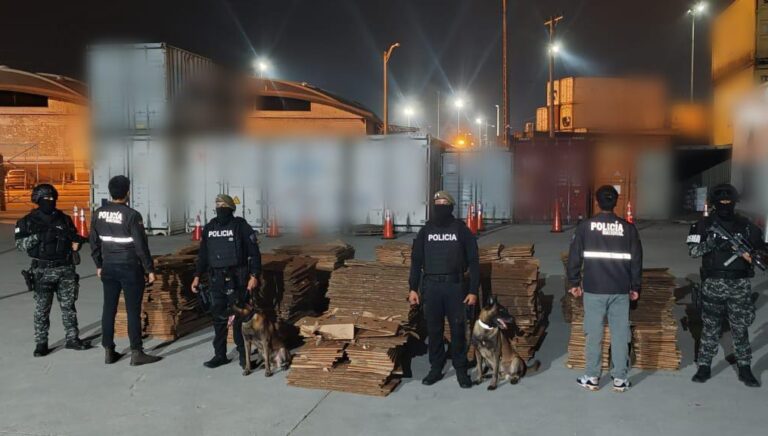 Policía evitó millonario envío de droga a Europa