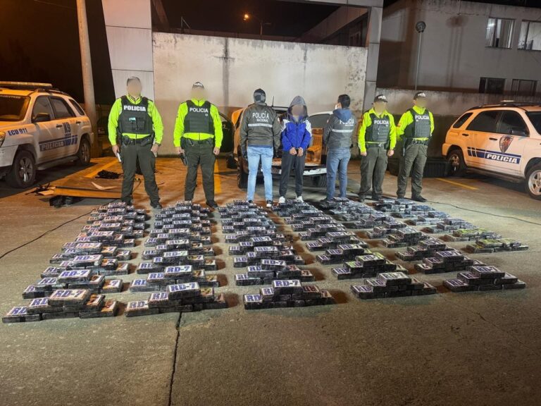 Policía incautó más de tres millones de dosis de droga y aprehendió al presunto implicado