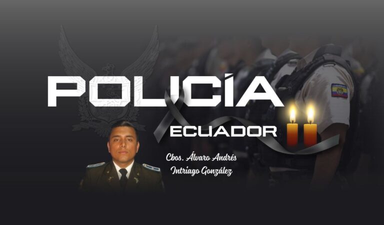 Servidor policial pierde la vida en el cumplimiento de su deber en Guayaquil