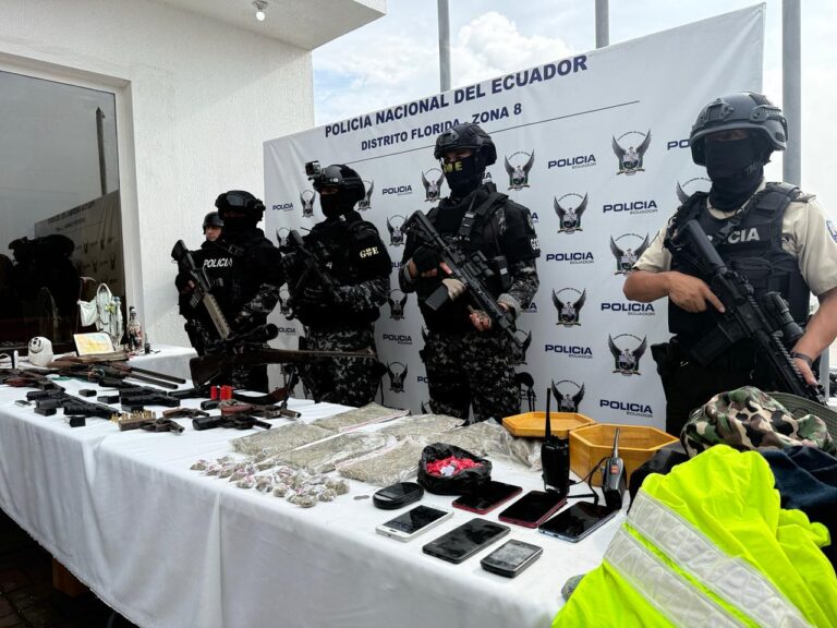 19 aprehendidos en el operativo “Apolo 7” en Nueva Prosperina