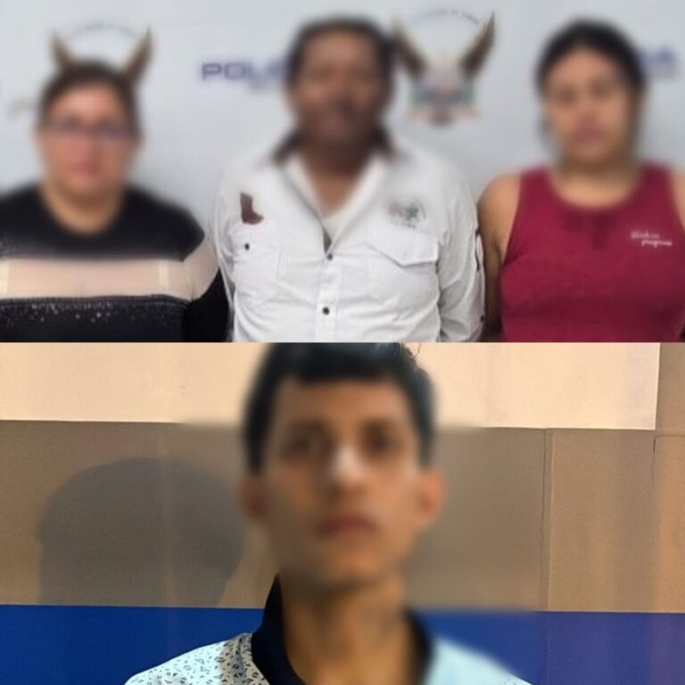 Policía aprehendió a cuatro ciudadanos por tenencia y porte ilegal de armas de fuego