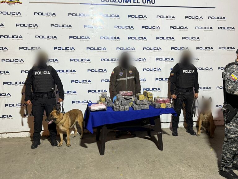 Policía frustra envío de más de 1 tonelada de cocaína a Europa