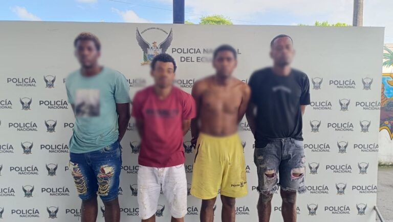 Se aprehendió a alias Fidel, objetivo de Intermedio valor junto a otros miembros del GAO «Los Tiguerones» en Esmeraldas