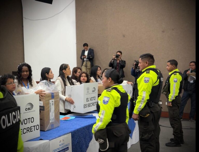 La Policía Nacional garantizará la seguridad en el proceso de voto asistido en casa