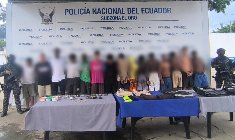 Operativo «Libertad 178», permitió la desarticulación de grupo delictivo dedicado a la extorsión