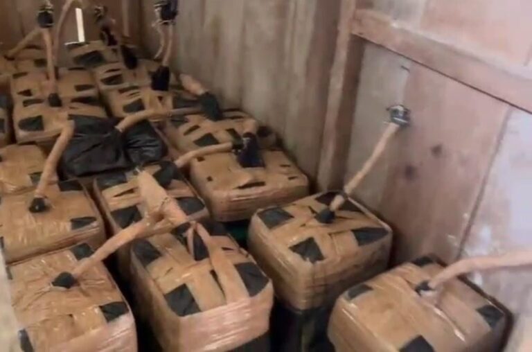 Policía Nacional del Ecuador en coordinación con su similar de Colombia aprehendió cerca de una tonelada de droga