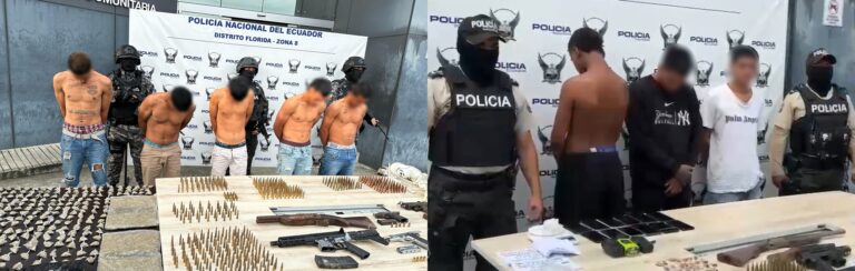 22 aprehendidos y 5 menores aislados deja el megaoperativo Apolo 11 en Durán y Guayaquil